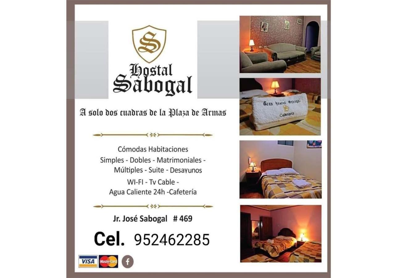 Hostal Sabogal Cajamarca Exterior foto